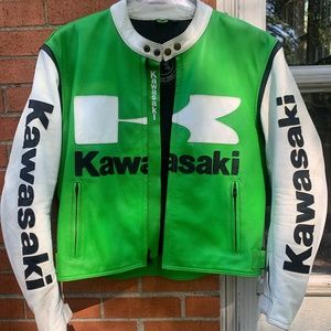 Vintage Kawasaki Racing Jacket, Size L